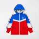 商场同款 Abckids儿童撞色连帽风衣男童运动休闲防风外套双面穿