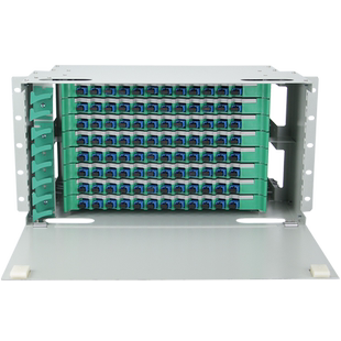 ODF光纤配线架12/24/48/72/96/144芯FC/SC/LC满配 空箱方圆口odf子框单元箱熔纤盘光纤盒