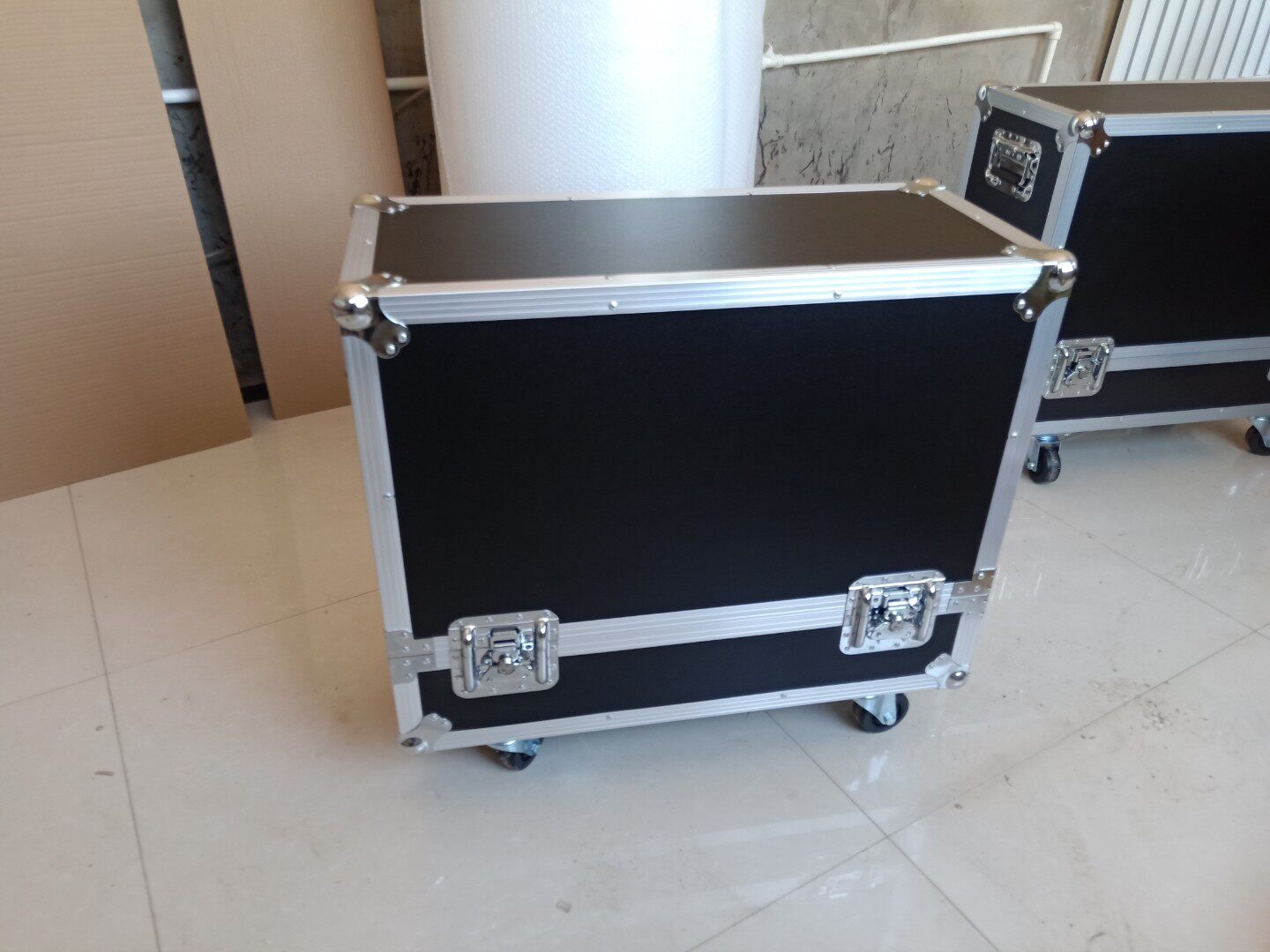 双12寸双10寸线阵音箱专用航空箱定做舞台剧场音箱低音炮铝合金箱