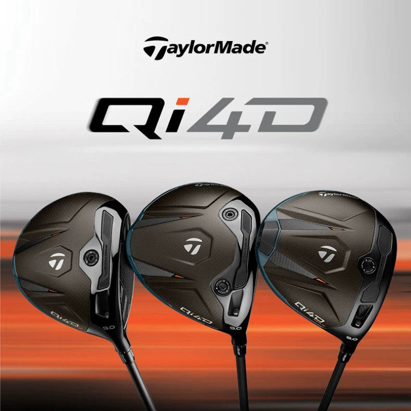 TaylorMade泰勒梅高尔夫球杆男 2026新款Qi4D高容错发球木一号木