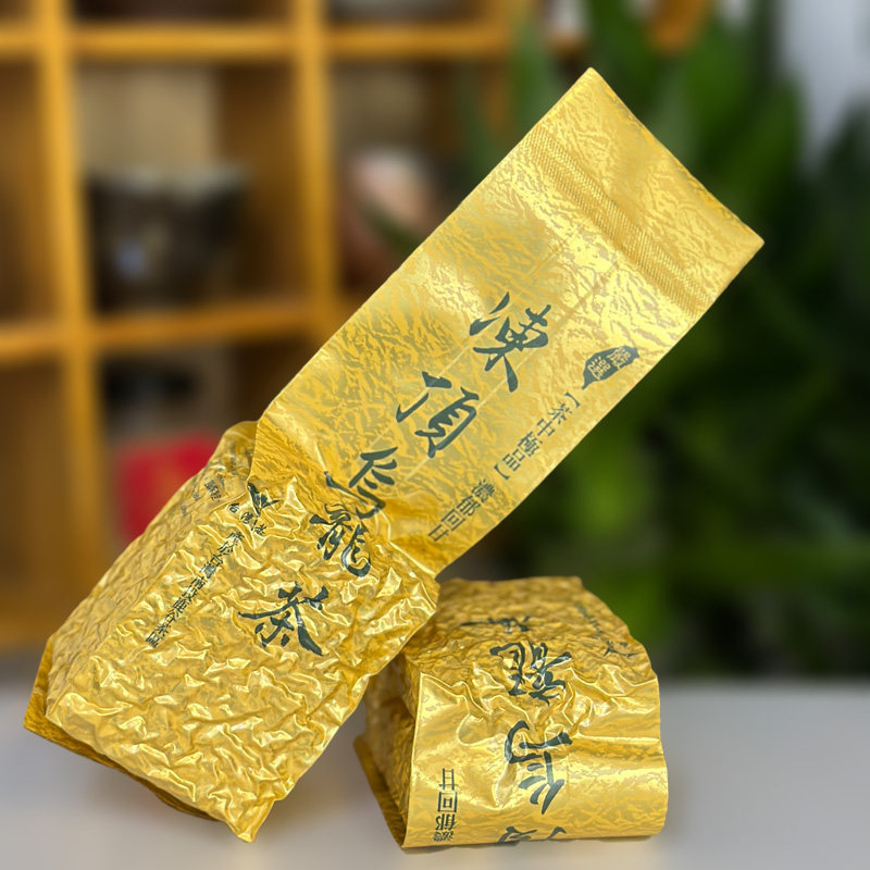 买一送一台湾高山茶鹿谷乡特级冻顶乌龙茶中焙火浓香型乌龙150g袋 - 实物图