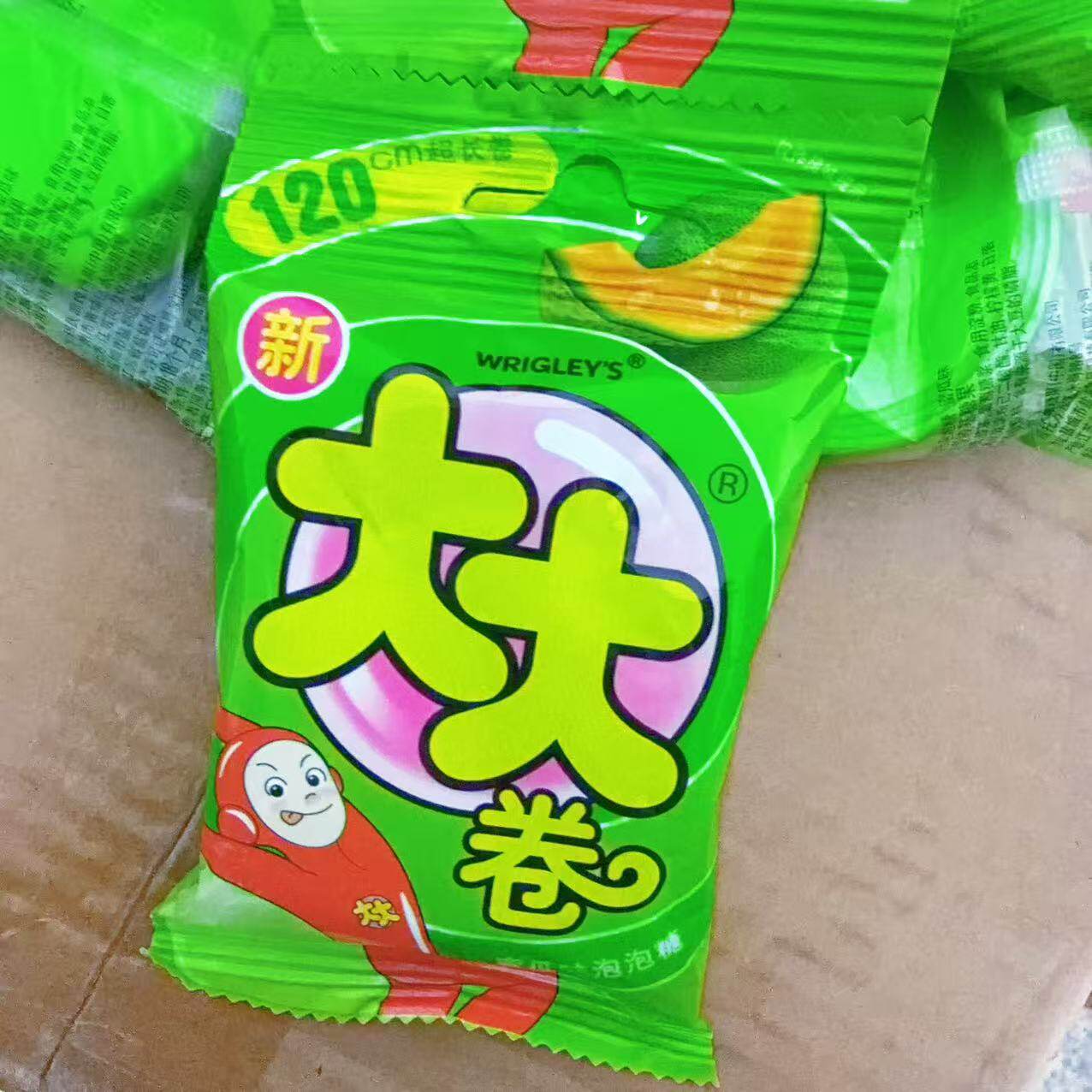 大大卷30g泡泡糖袋装怀旧儿童休闲小零食批发休闲切切乐