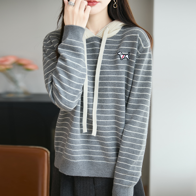 秋冬新款针织打底衫宽松大码毛衣