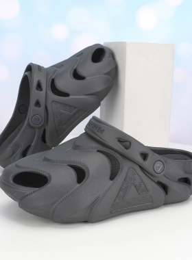 匹克态极洞洞鞋鲲鹏夏季新款男士沙滩防滑运动凉鞋户外软底拖鞋男