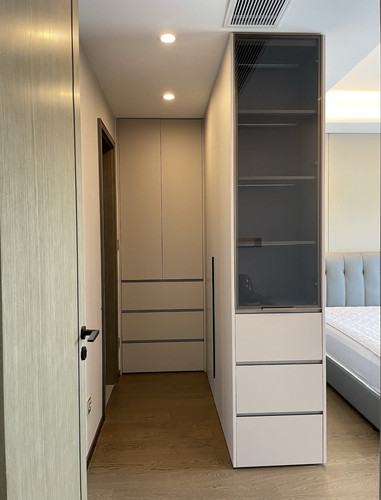 深圳香港全屋定制工厂铝合金鞋柜L型卧室衣柜厨柜阳台柜书桌书柜