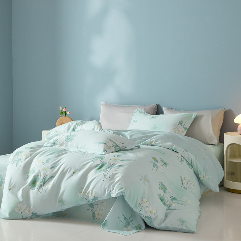 恒源祥新款高密100全棉印花被套AB双版设计四季通用床品被套单件,床上用品,被套,淘宝优惠券,粉丝福利购,淘宝优惠卷