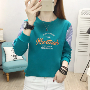 春季 女秋冬衣服女装 长袖 上衣打底衫 潮t T恤女士宽松大码 2026年新款