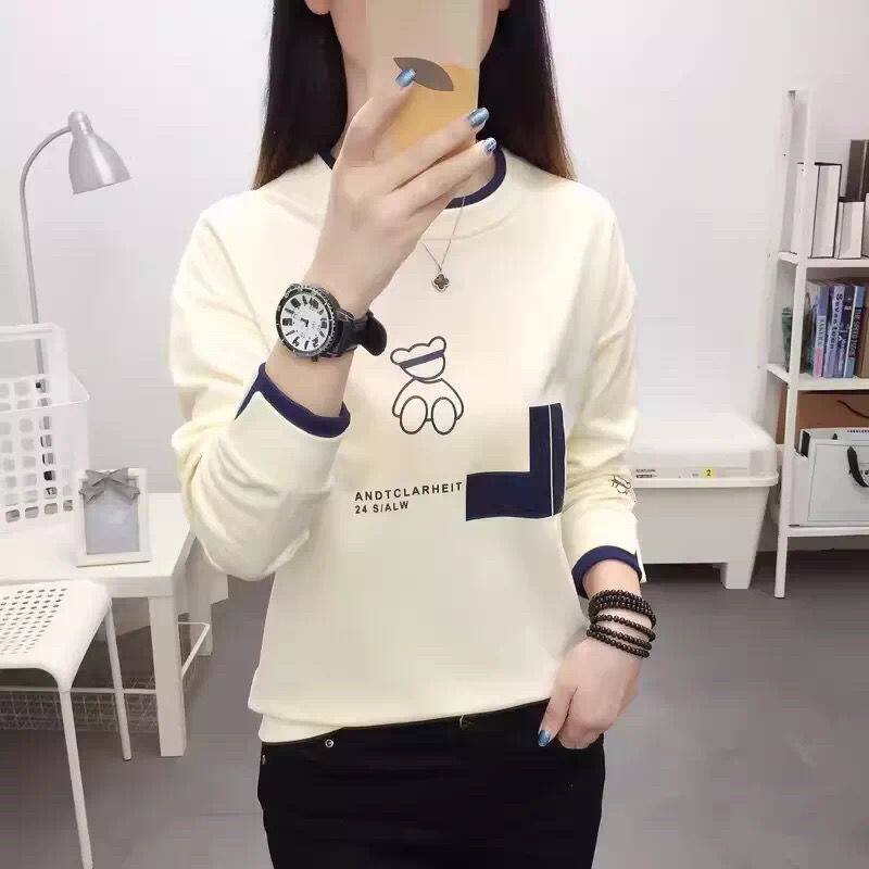 长袖t恤女春秋打底衫2026新款假两件衣服女装内搭可外穿上衣体恤