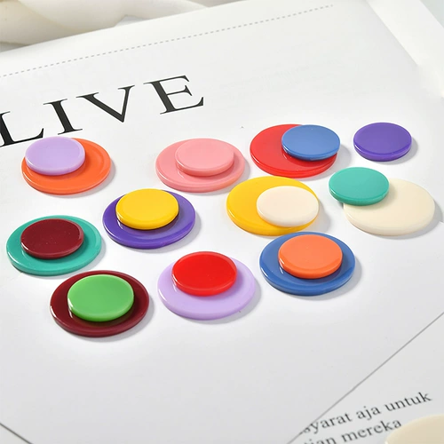 Акриловая заколка для волос ручной работы, аксессуар, серьги, аксессуары