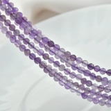 Натуральные турмалиновые бусины с аметистом, браслет из бисера ручной работы, аксессуар, аксессуары, 3мм, DIY, 1 шт