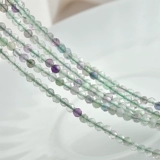 Натуральные турмалиновые бусины с аметистом, браслет из бисера ручной работы, аксессуар, аксессуары, 3мм, DIY, 1 шт