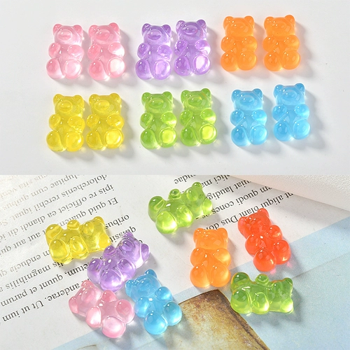 Милый аксессуар, аксессуары ручной работы, ручка, серьги, с медвежатами, DIY