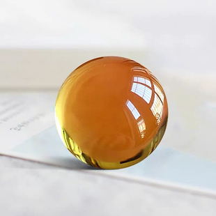 天然 原矿巴西黄水晶圆珠散珠多宝配珠真品黄水晶DIY配饰配件手链