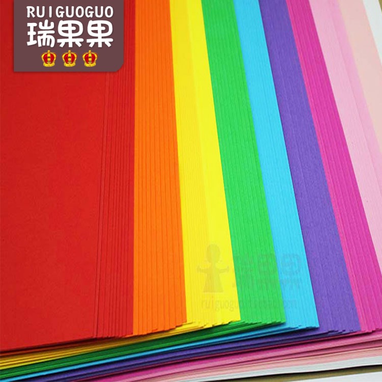 4¿ª²ÊɫӲ¿¨Ö½ºØ¿¨Ö½¿¨Æ¬ºñ¶È200gÓ×¶ùÔ°¶ùͯÊÖ¹¤diy²ÊÖ½ÕÛÖ½²ÄÁÏ