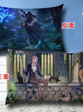 第五人格隐士阿尔瓦洛伦兹周边抱枕睡觉二次元双面定制照片靠枕头