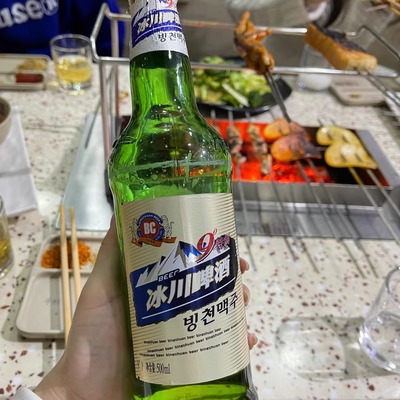 冰川啤酒九度9度500ml延吉啤酒