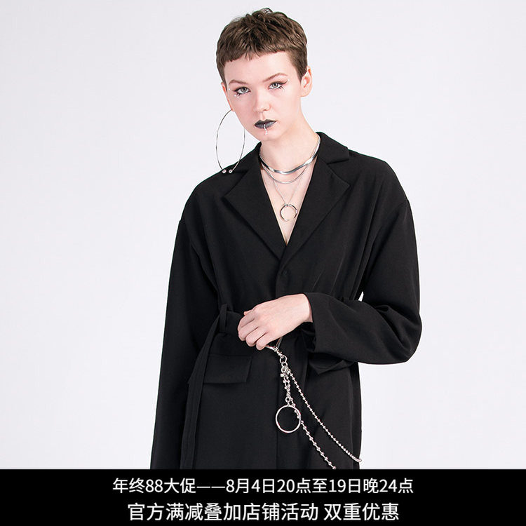 纳帕佳街头风高腰直筒连体短裤