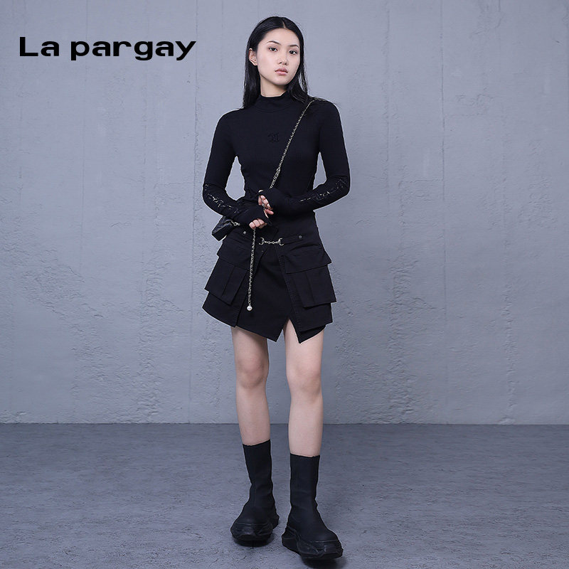 lapargay短裙街头半身裙
