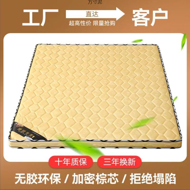 德国进口椰棕床垫1.8m1.5m1.2m可