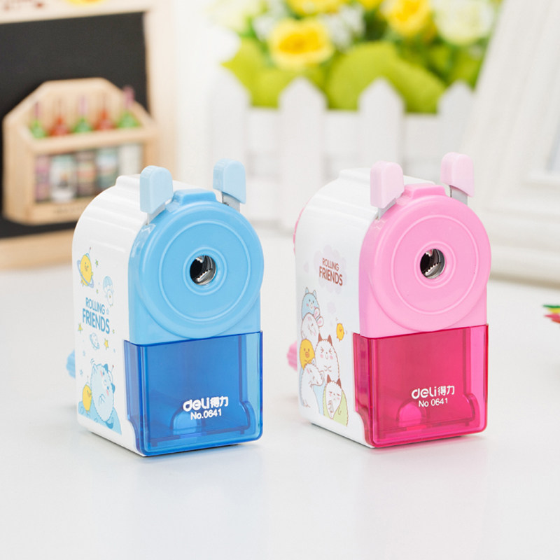 器削笔器铅笔刀手动转笔刀儿童学生用卡通可爱便携削铅笔机刨笔机手摇