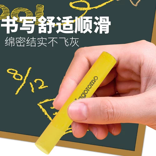 Импортный белый экологичный безопасный мел без пыли, доска для школьников, фартук для рисования для детского сада, детская кисть для домашнего использования, в корейском стиле, обучение