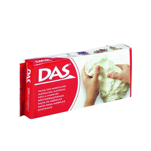 意大利FILA DAS进口石塑黏土diy手工制作免烤陶泥立体雕塑粘土500g/1000g彩色陶泥白色褐色软陶土无需烘培