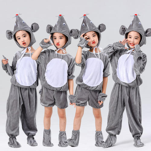 老鼠表演服小动物蔬菜舞