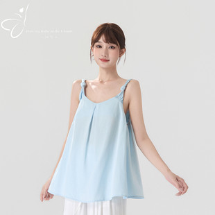 云间舞衣26新款古典现代舞蹈无袖上衣纽结背心夏练功日常演出服女