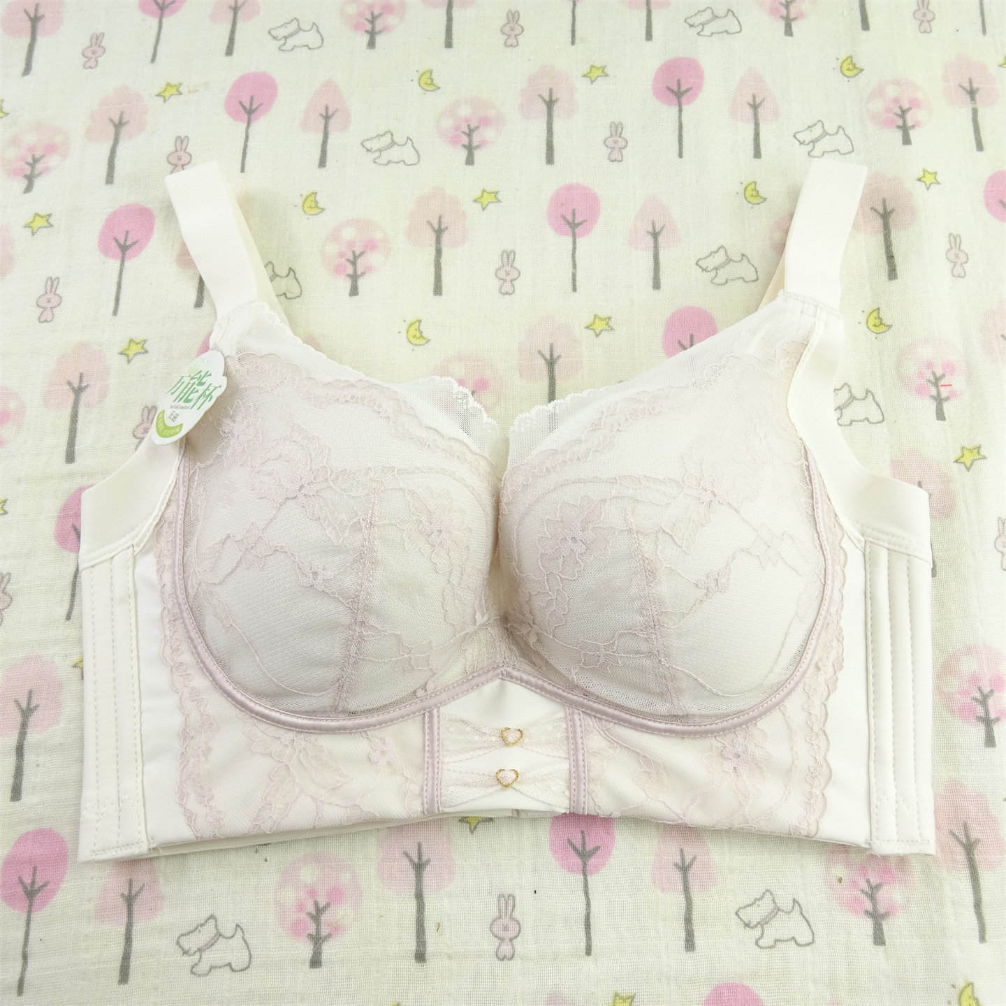 金时依9861蕾丝B杯中厚内衣女无钢圈聚拢调整型文胸收副乳防下垂,女士内衣/男士内衣/家居服,文胸,淘宝优惠券,粉丝福利购,淘宝优惠卷