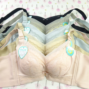 新款 8535无磁AB杯厚杯无钢圈小胸显大内衣聚拢收副乳舒适上托文胸