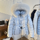 羽绒服女短款 90白鸭绒2025冬季 新款 真狐狸大毛领连帽显瘦加厚外套