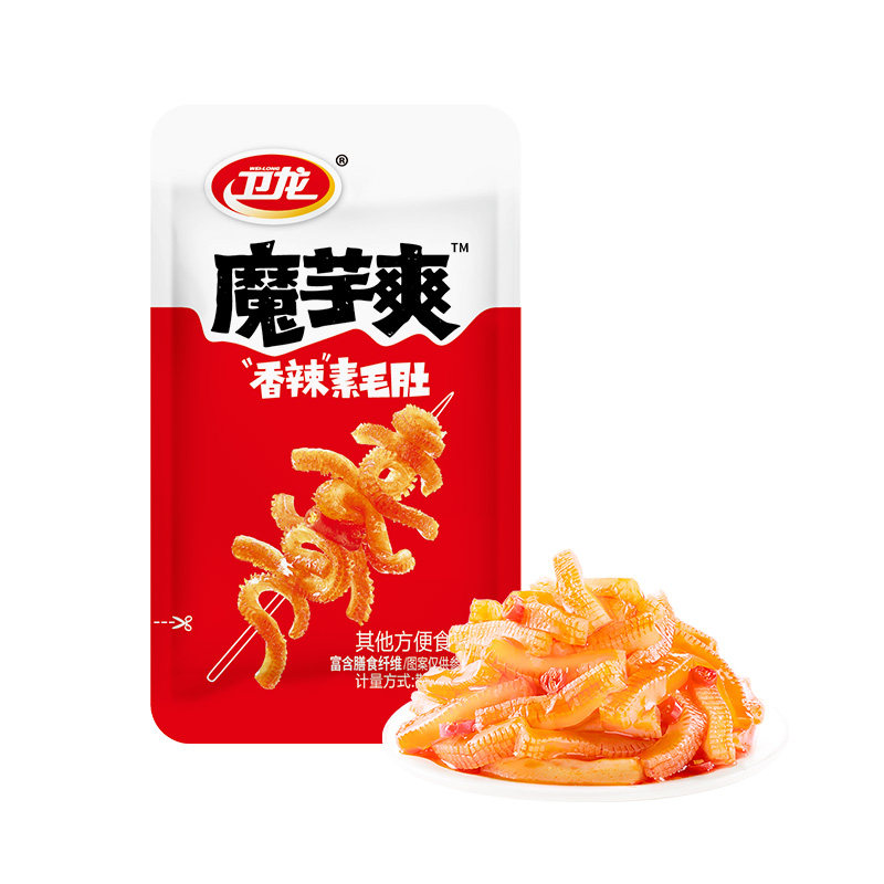 卫龙魔芋爽香辣味(轻巧装散称250g)