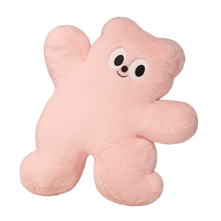可爱多巴胺小熊毛绒玩具少女心抱枕靠枕沙发垫背卧室陪睡公仔玩偶