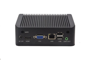 促销J1900四核NUC微型电脑无风扇VGA/HDMI/串口支持Windows 7