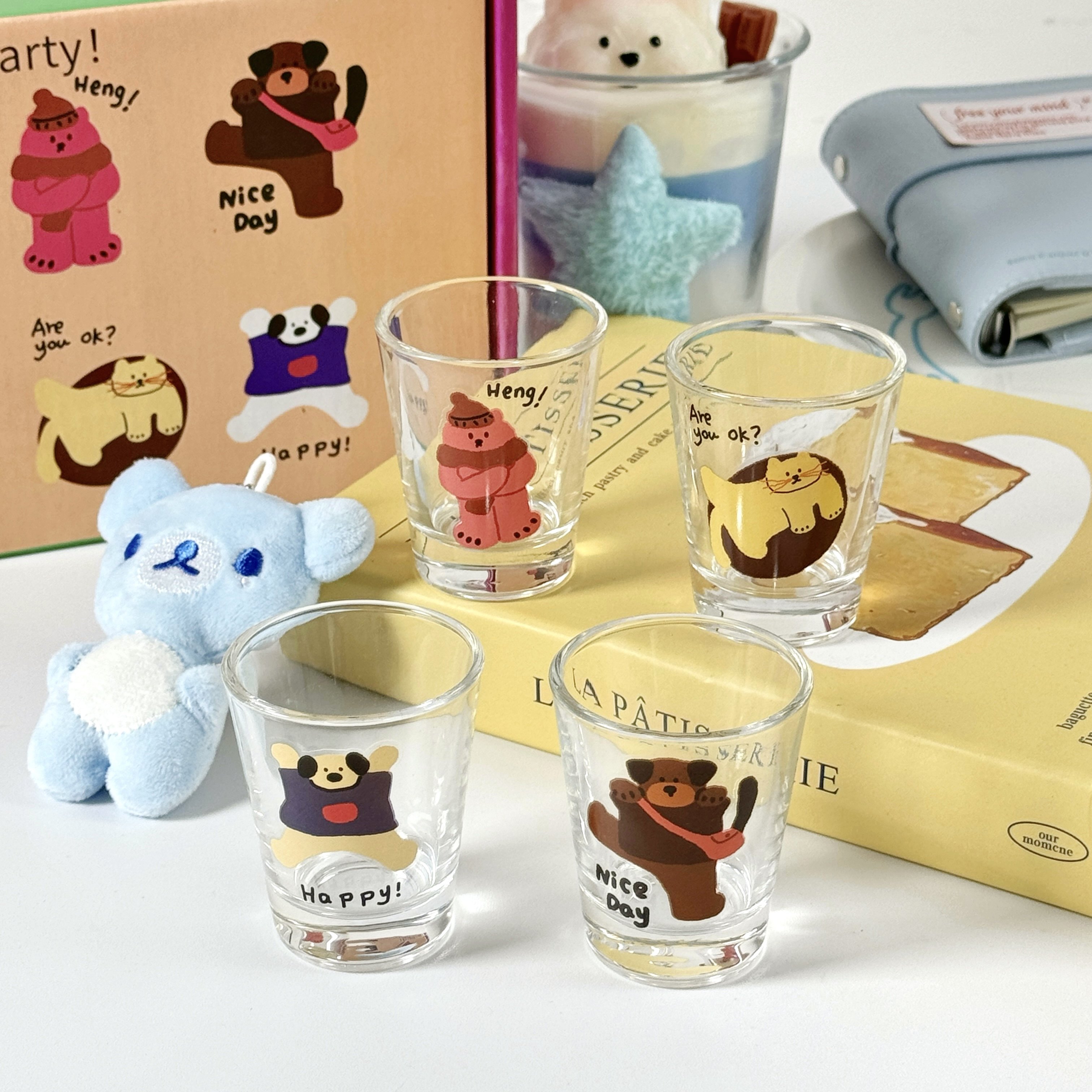 玻璃杯ins风创意可爱白酒杯烈酒杯一口杯礼品杯小酒盅无铅玻璃杯,餐饮具,白酒杯,淘宝优惠券,粉丝福利购,淘宝优惠卷