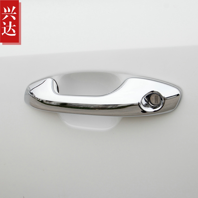 适用于2017款东风悦达起亚K2专用ABS电镀拉手 KIA K2拉手装饰亮贴