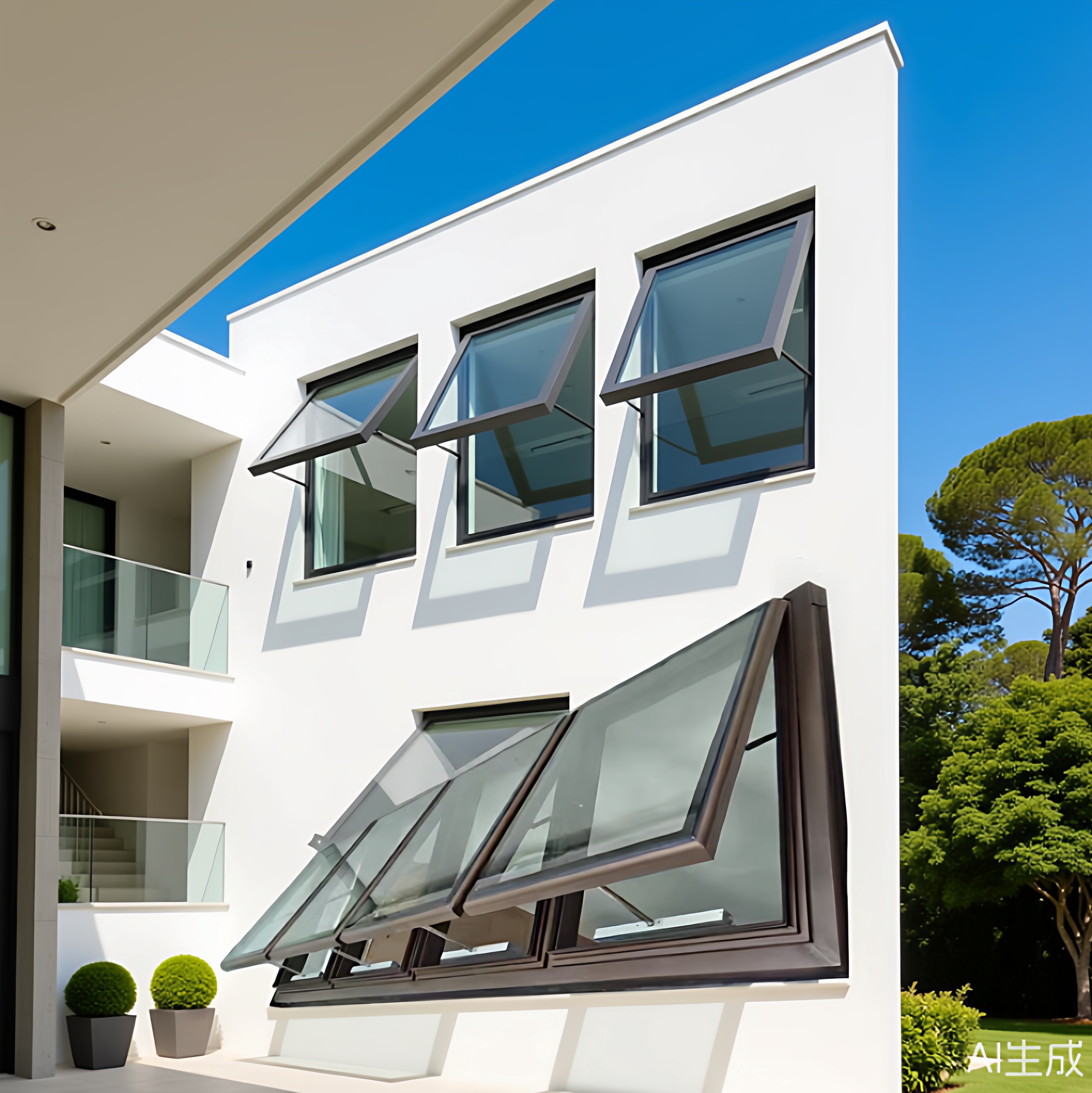 电动开窗器链条式遥控自动关窗器天窗消防联动排烟APP智能开窗机