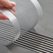 长方形地漏过滤网条防虫一次性浴室卫生间拦堵毛发卷装 排下水道贴