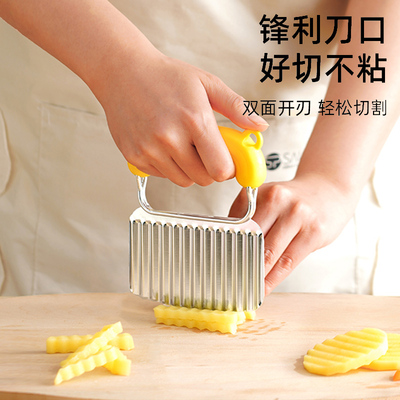 狼牙土豆波浪刀304不锈钢