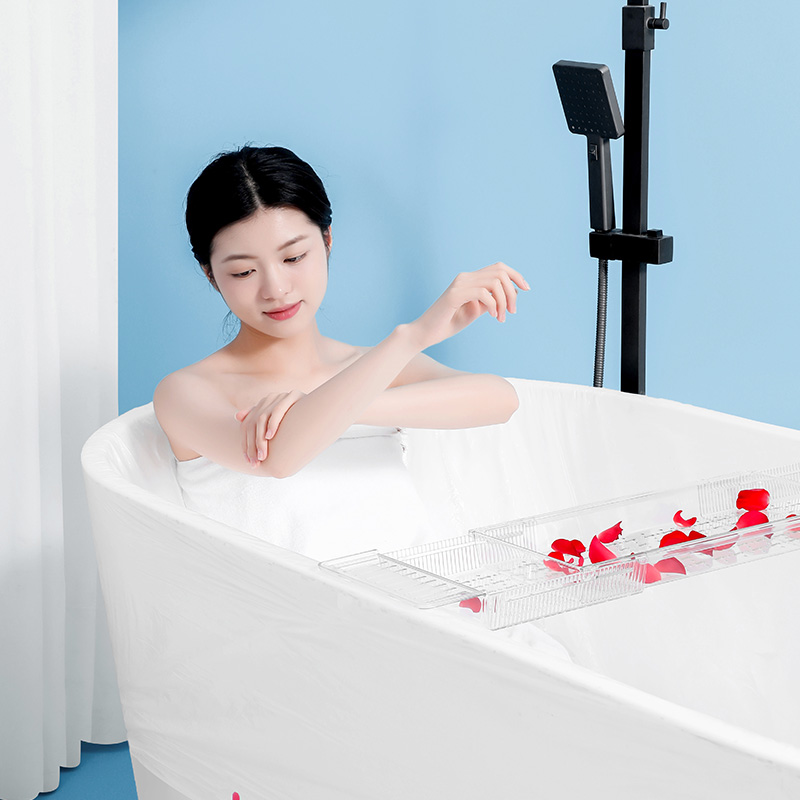 10个旅行酒店浴缸套泡澡袋