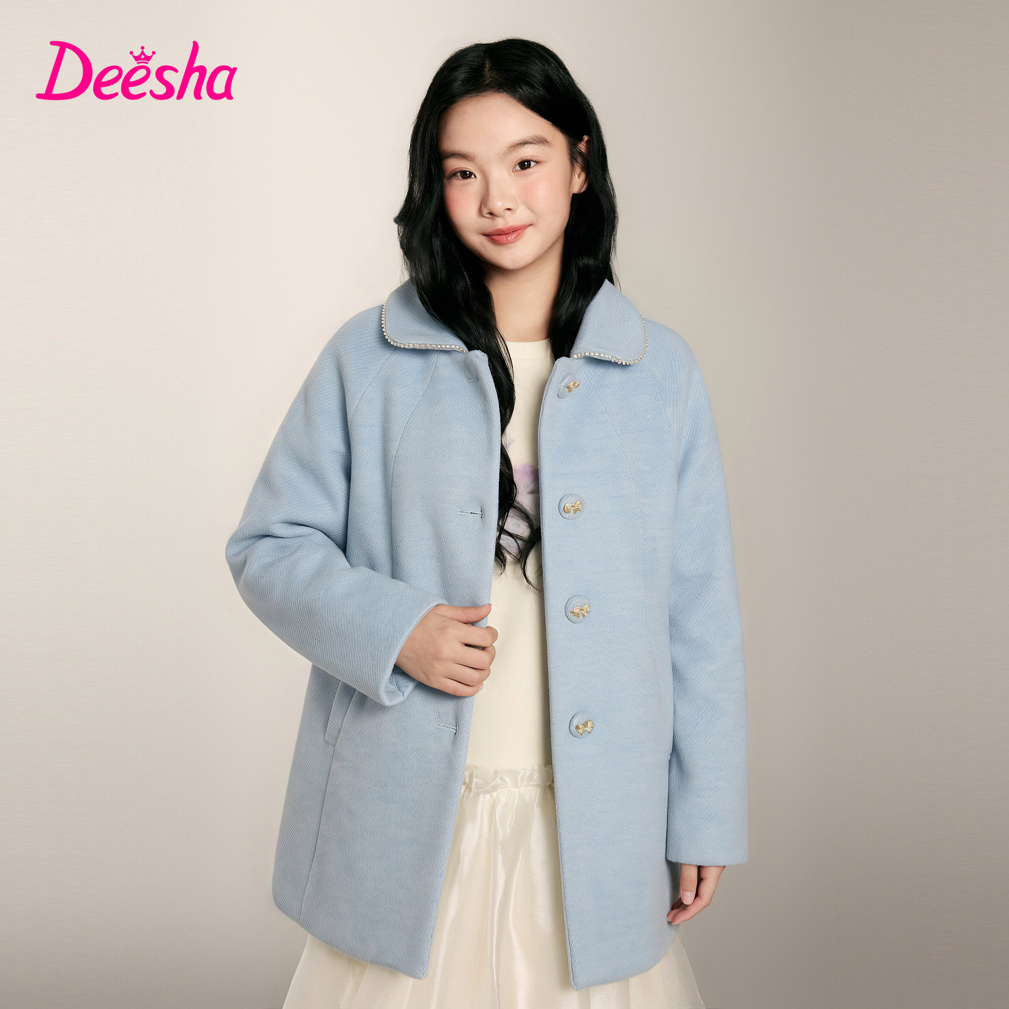 笛莎官方旗舰店女童外套