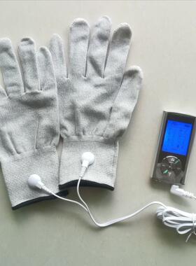 手部按摩仪微电刺激银纤维导电手套缓解疼痛护理手袜脸部穴位疏通