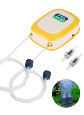 SOBO松宝SB-9903/SB-9905增氧泵鱼缸带开关静音氧气泵充氧泵