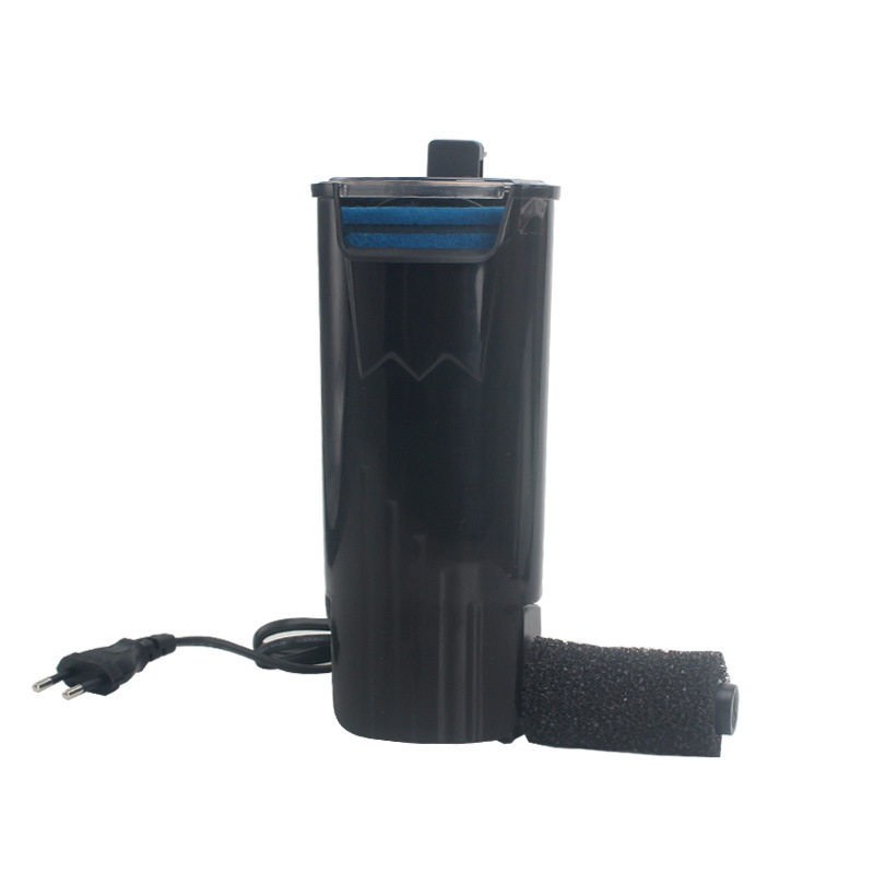 低水位过滤器5w鱼缸水族箱乌龟缸水龟缸内置过滤器水族器材