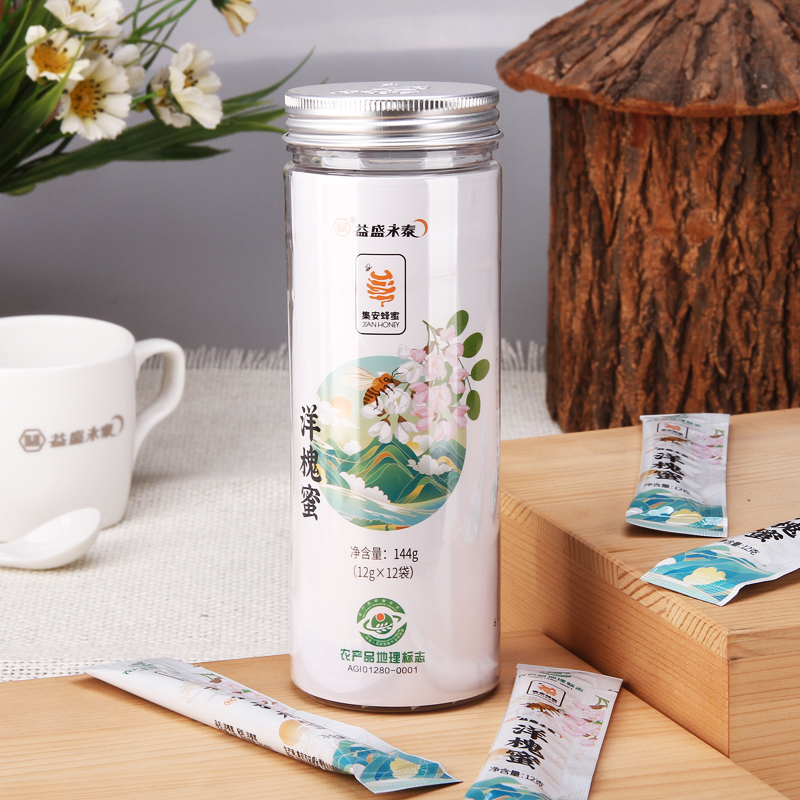 益盛永泰  集安蜂蜜系列洋槐蜜 袋蜜12g×12