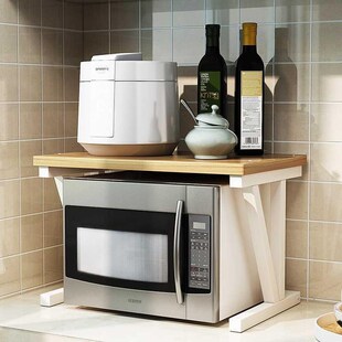 Home kitchen shelf landed microwave stand 2 layer oven stand