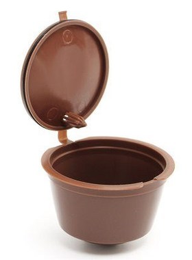 2pcs refillable dolce gusto coffee capsule nescafe dolce gus