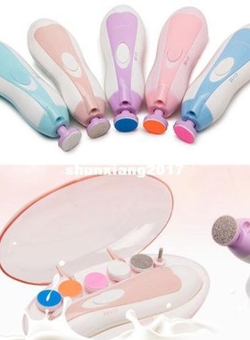 Electric Baby Nail Trimmer Baby Scissors Nail Care Safe Nail