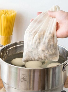 Cooking Soup Bag Brew Cotton Drawstring Spice Bags Healthy