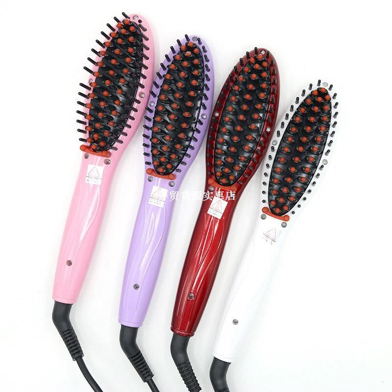 Hot Sale! Auto Electric Hair Brush Straightener Massage Comb